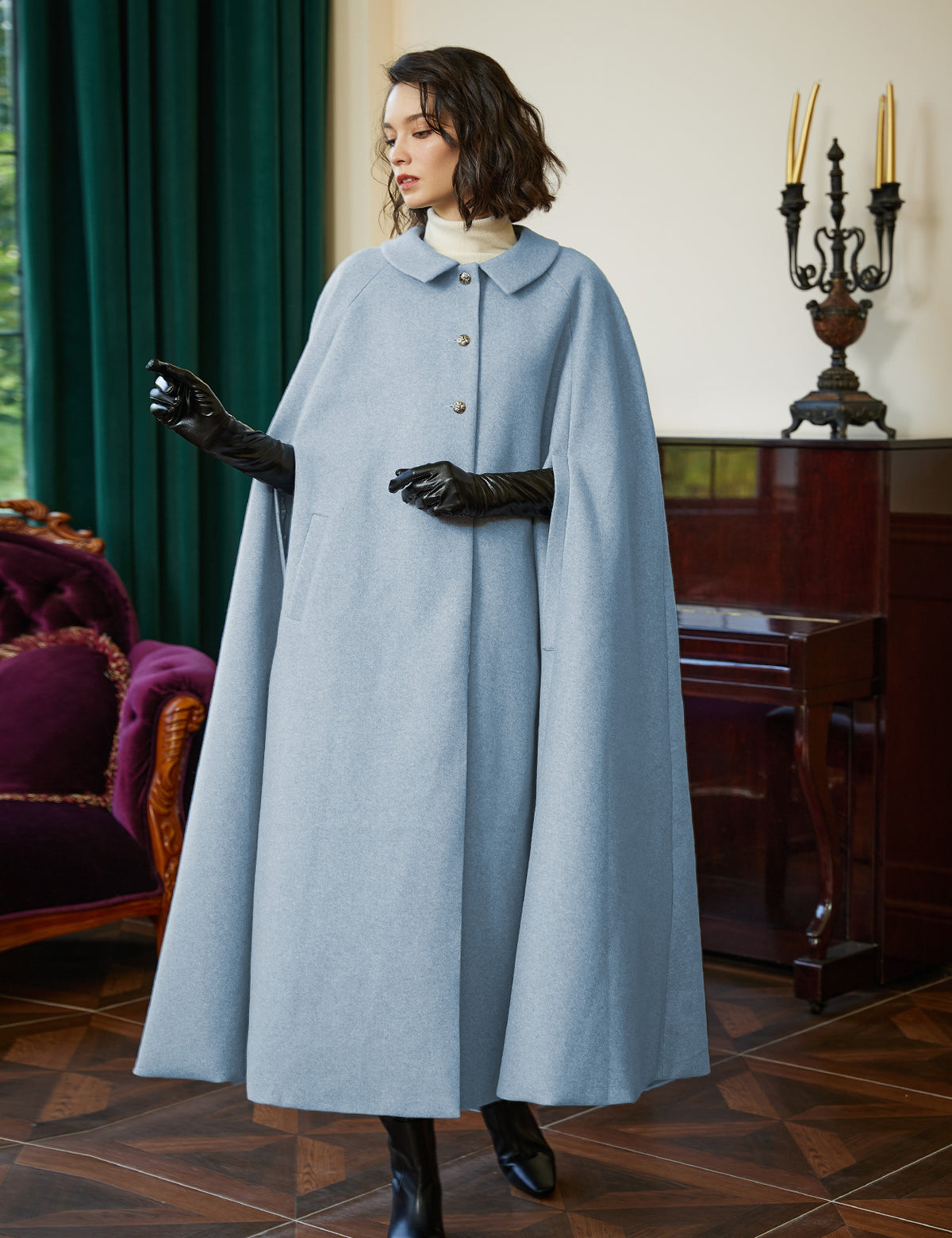 Willa Cloak in Could Blue