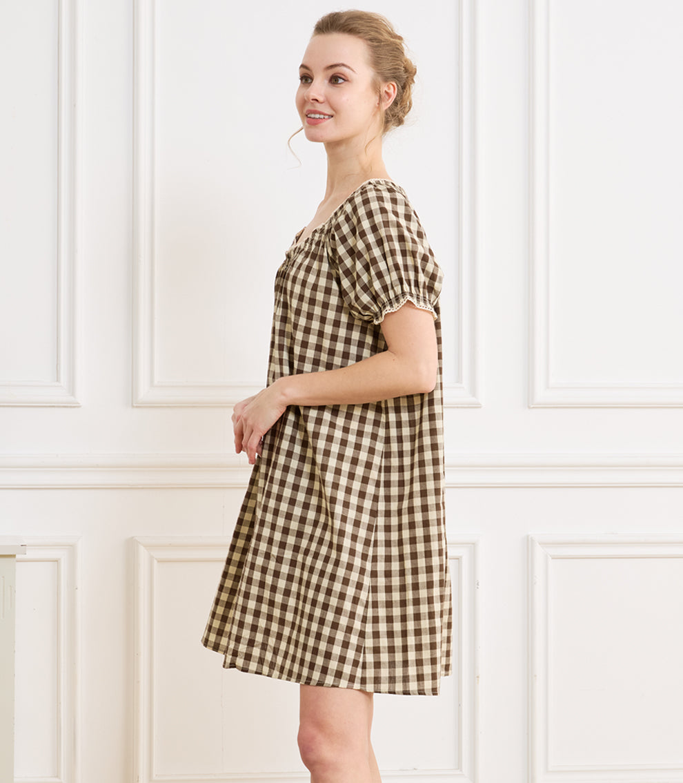 Laura House Dress Knee Length