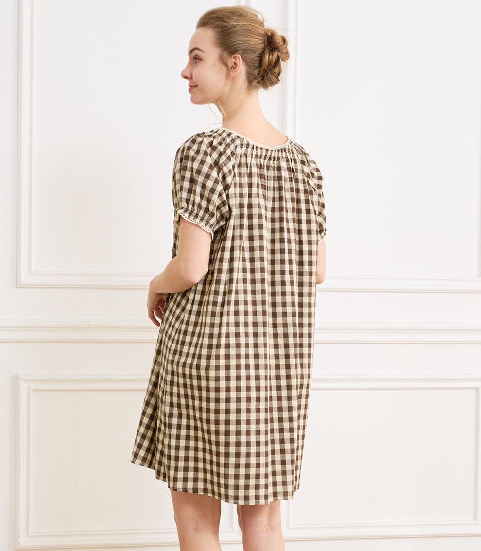 Laura House Dress Knee Length
