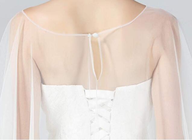 Mantella da sposa in pizzo, coprispalle bolero, scialle in pizzo stile anni '20
