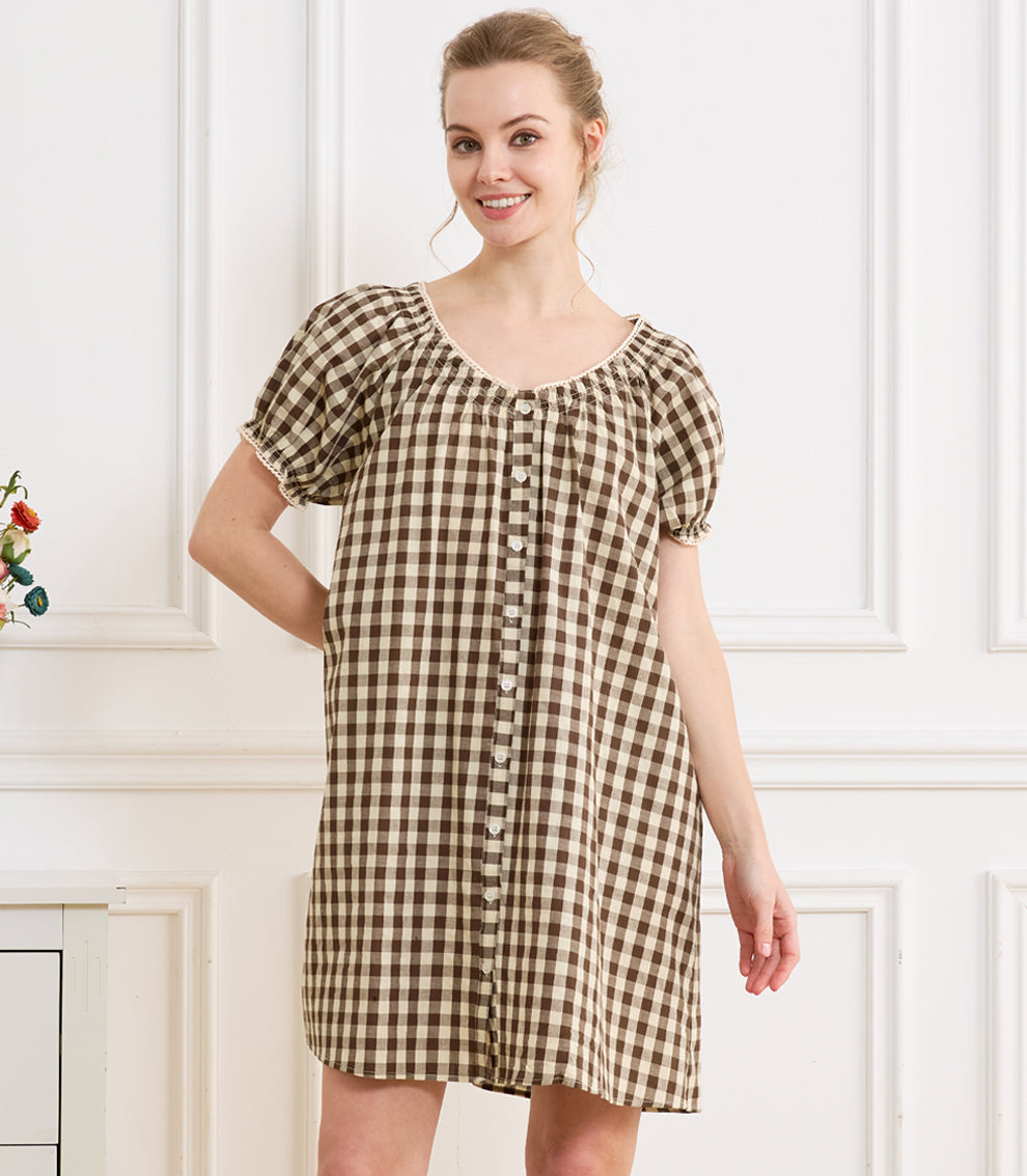 Laura House Dress Knee Length