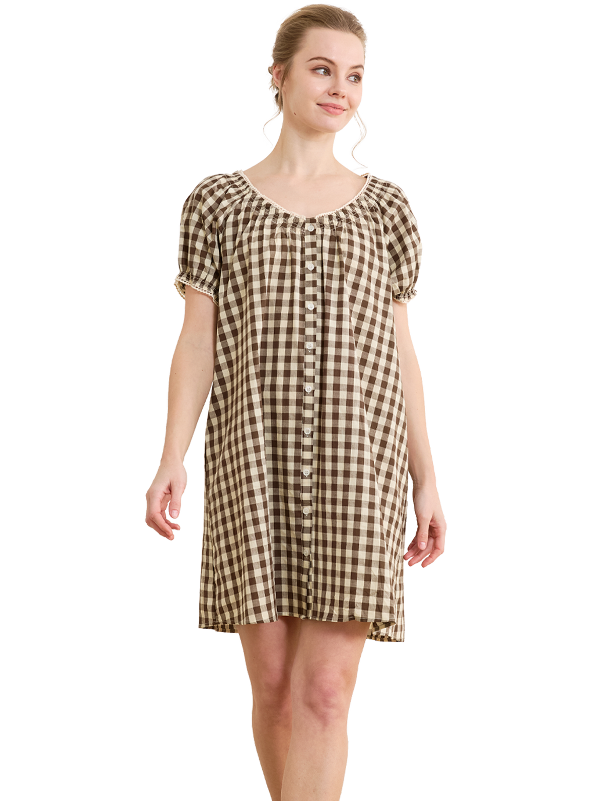 Laura House Dress Knee Length