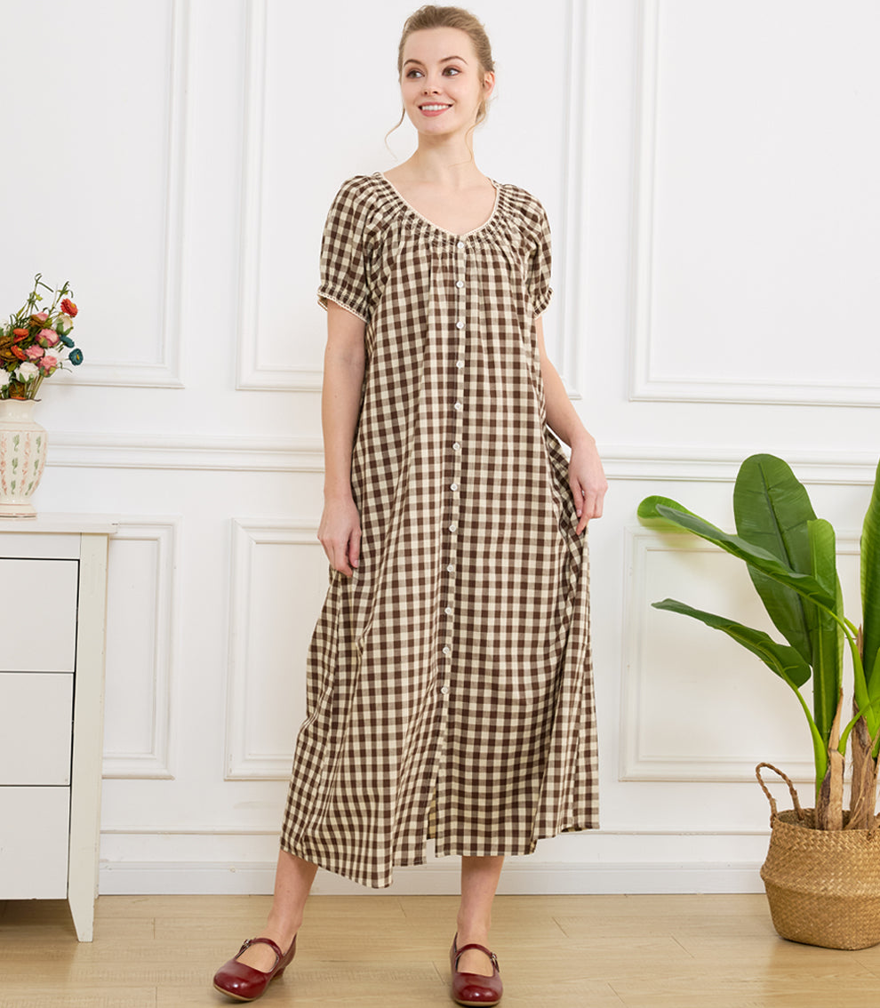 Laura House Dress Midi Length