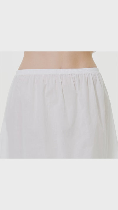 vintage cotton lace half slip petticoat with elegant undergarment for vintage style dresses